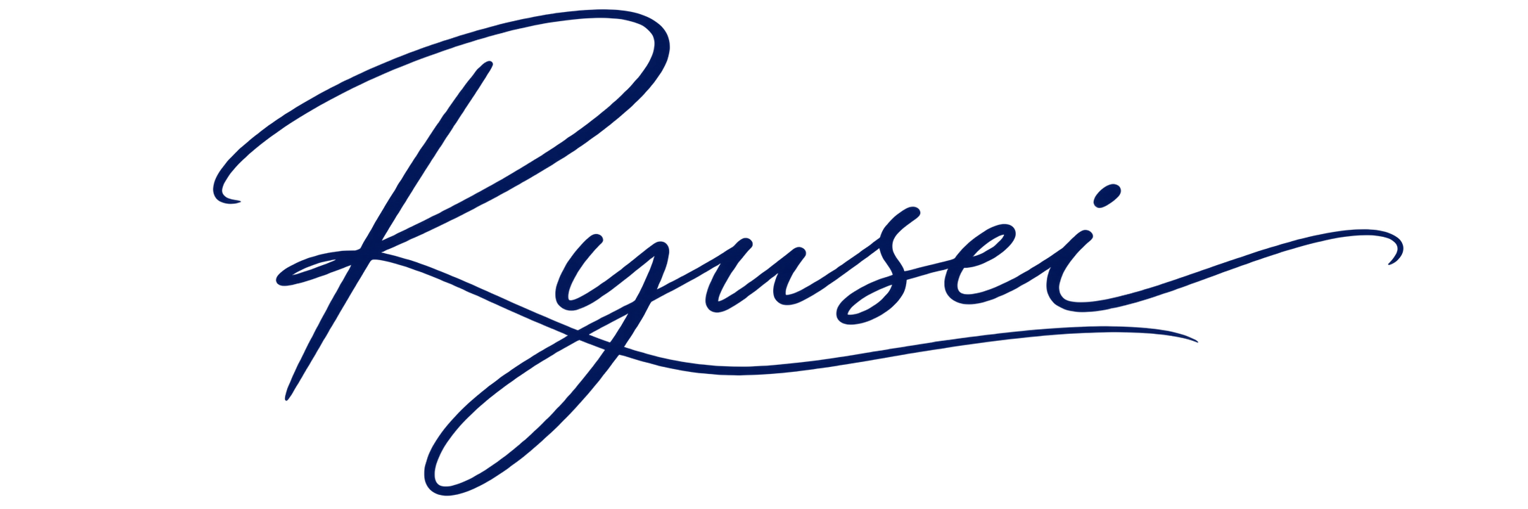 RYUSEIのサイン